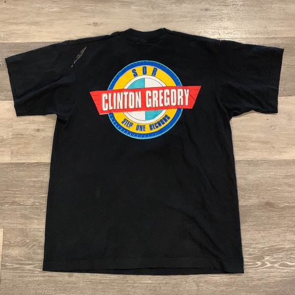 Vintage Clinton Gregory 90’s country t-shirt unisex large - Picture 4 of 5